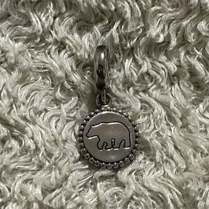 Sterling Silver Mama Bear Charm Pendant Family Love Mother's Day‎ Gift